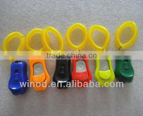 Plastic dog training clicker pet training clicker