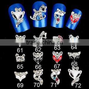 Yimart Nail Art 3D Metal Alloy Bling Christmas Santa Snowman DIY Decoration