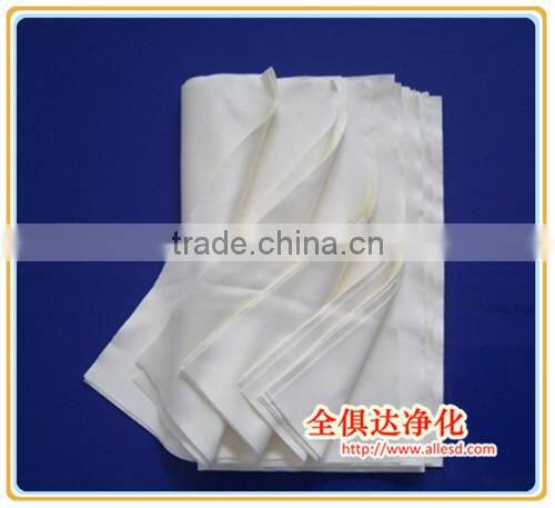 Straight knit White Cleanroom 100% Polyester Dust Free Wiper