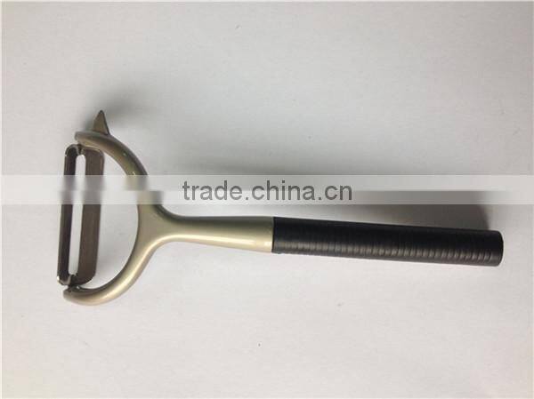 Family use apple and potato peeler metal stainless steel