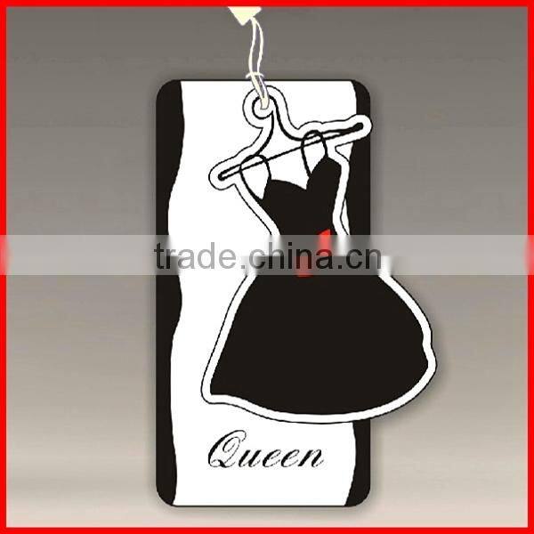 Wholesale Newly Designed Printing Paper Ladies Hangtag On Clothes