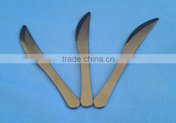 black ps material plastic knife