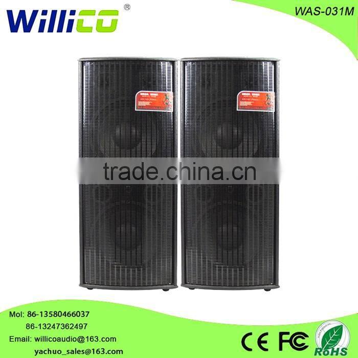 wooden super bass speaker by home theater