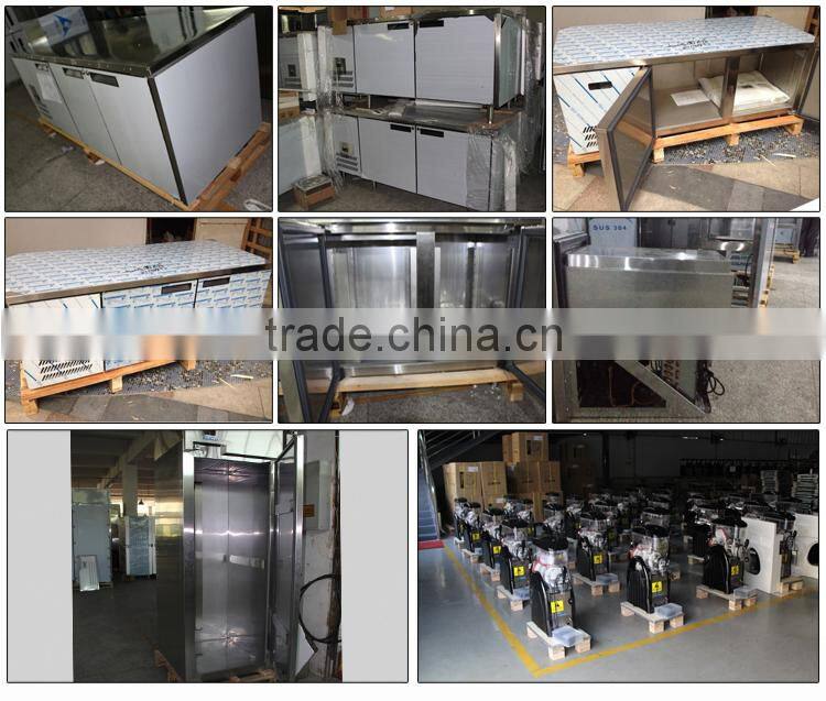 Pizza Refrigerator With Marble Top