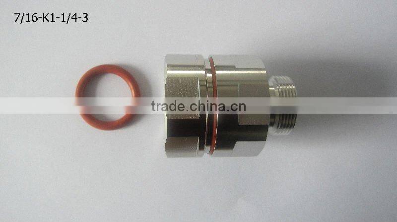 RF DIN (7/16) female connector for 1-1/4"cable