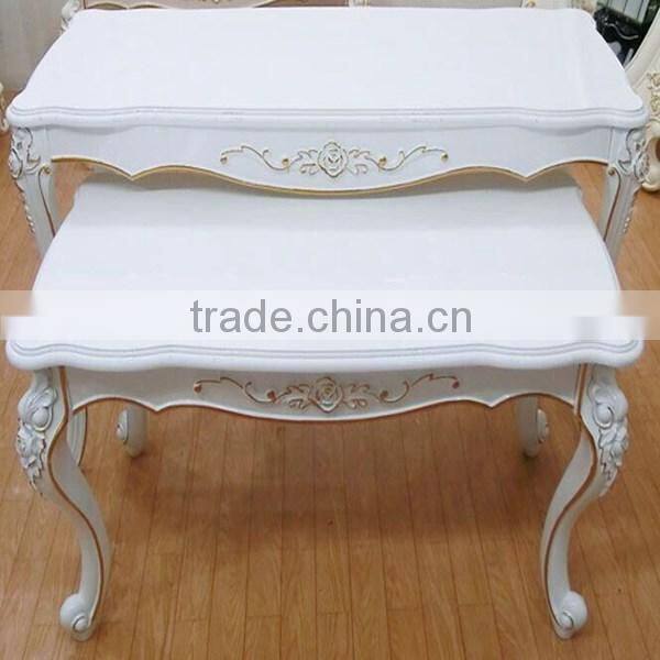 wooden display set tables