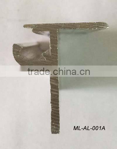 Bus luggage door hinge aluminum profile and rubber strip