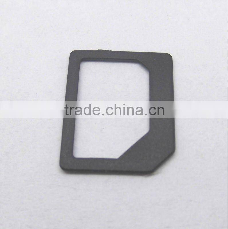 Hot nano to microsim card adapter with retail blister box packing for iphone