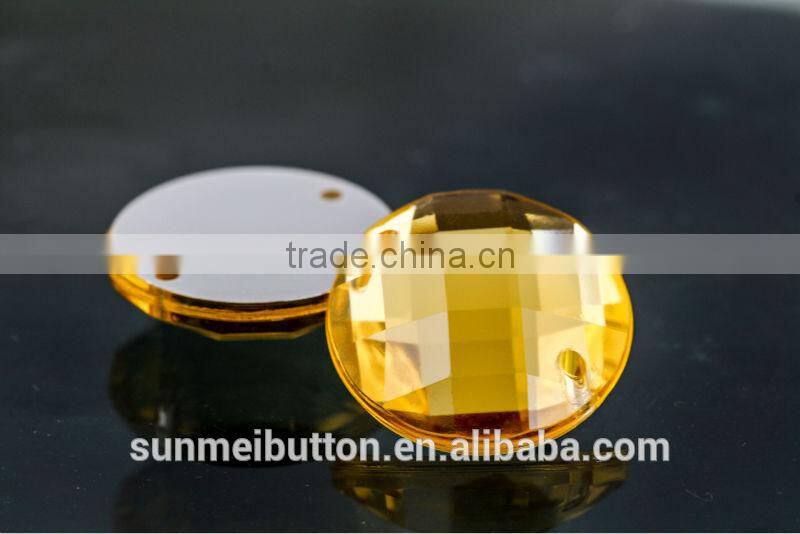 Flat back Crystal Rivoli Acrylic Rhinestone