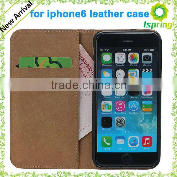 High quality stylish for iphone 6 leather case