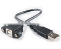 RJ45 Panel Mount Cable Male to Female