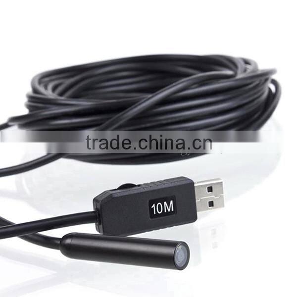 4 LEDs IP67 Waterproof USB Endoscope Inspection Camera 10M