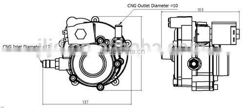 lpg kit for generator/lpg converter kit for generator