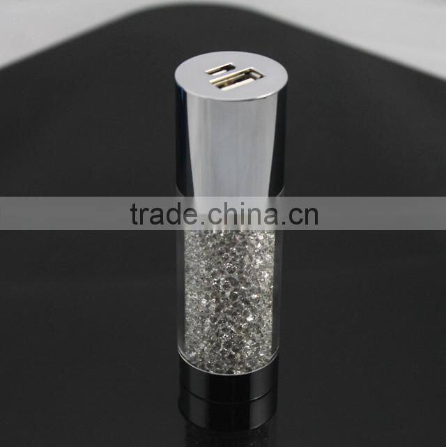 Private Mould Nice Looking Crystal Powerbank from Shenzhen Factory
