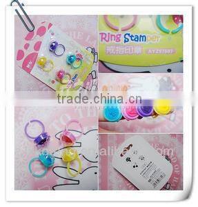 2014 Valentine finger ring handle stamp