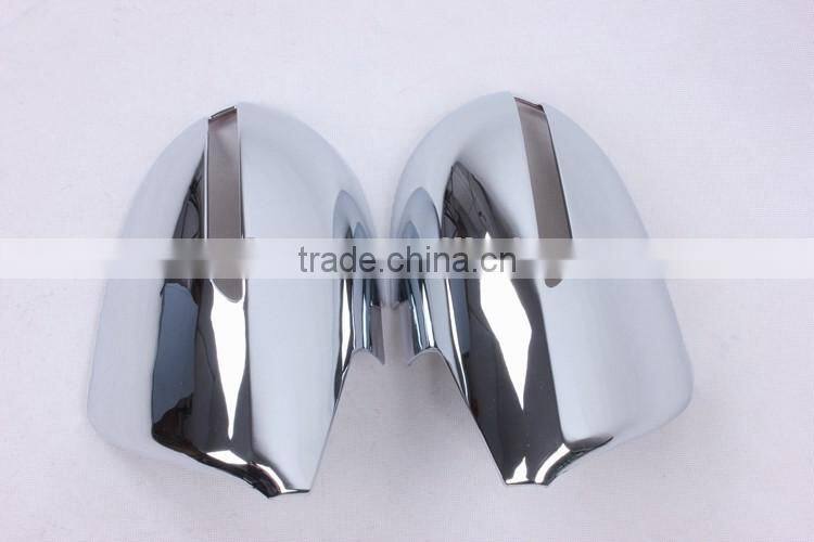 Side Rearview Mirror Cover Trim ABS Chrome 2 Pcs For Sportage R Car 2010-2015 Accessories
