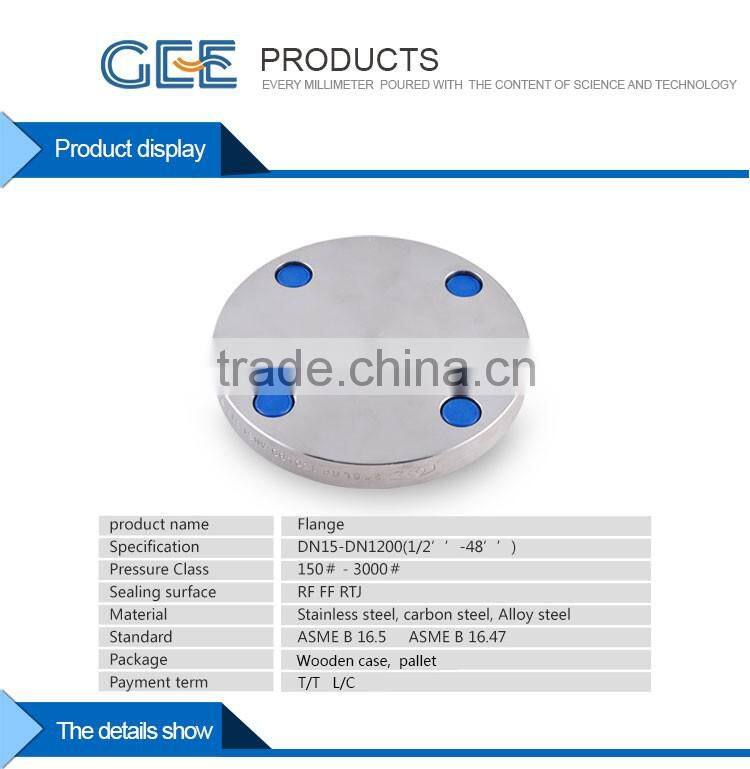 A182 F304 FF flange BL