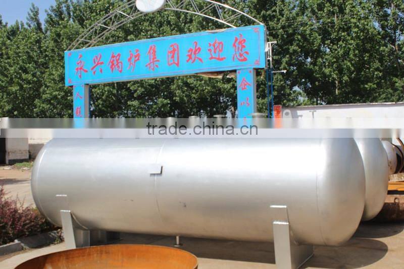 Horizontal and Industrial High Pressure Stainless Steel Tank