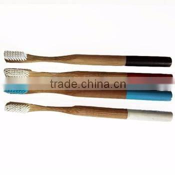 2016 New Colorful Bamboo Toothbrush Natural
