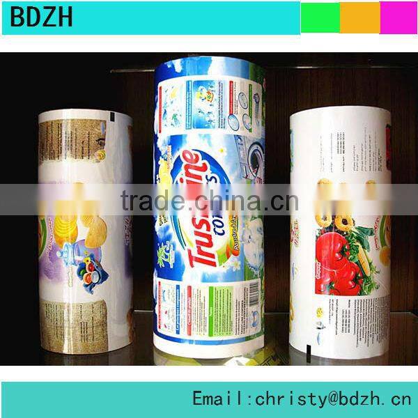 multilayer lamianted food packaging film with gravure vivid printing customized shapes and sizes accepted