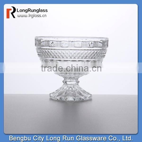 LongRun 8oz sparkle and shine glass ice cream cup