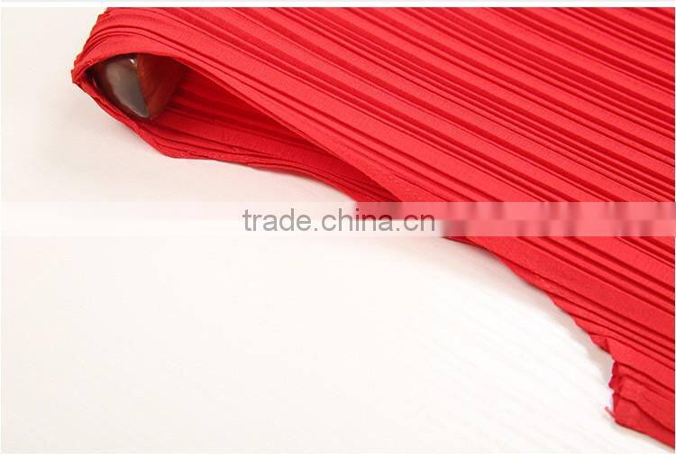 2016 Summer Fashion High Quality Long One Piece Dress Lady Pleated Sleeveless Red Black Maxi Dresses For Women Ladies