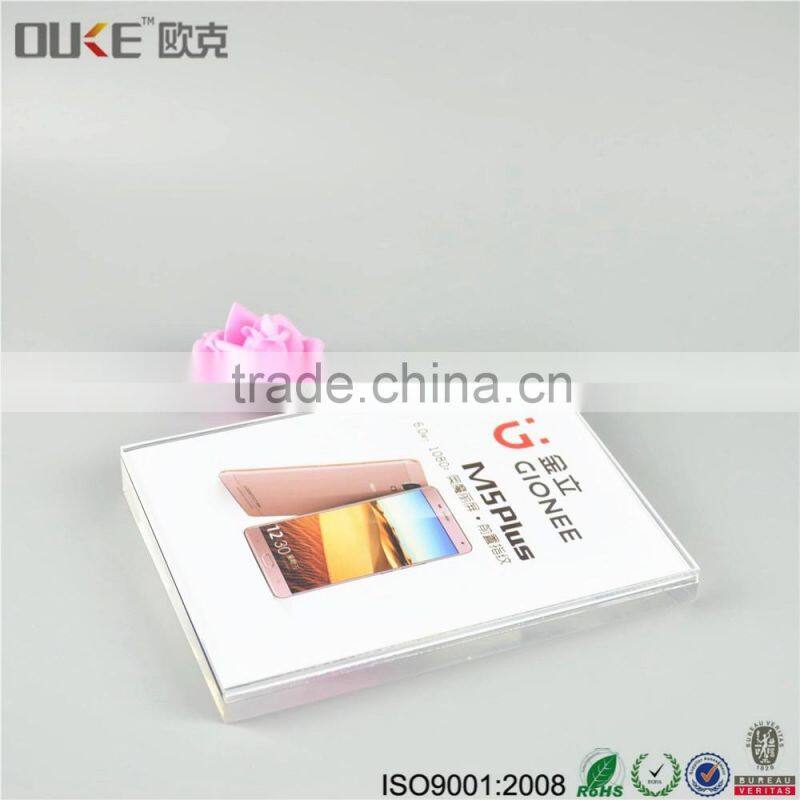hot puplar promotion luxury clear acrylic photo block