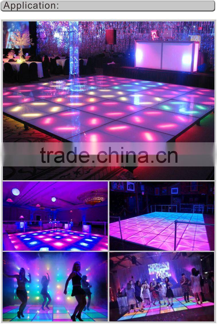 Guangzhou Factory direct supply night club led 432pcs stage dance floor light stage video led light