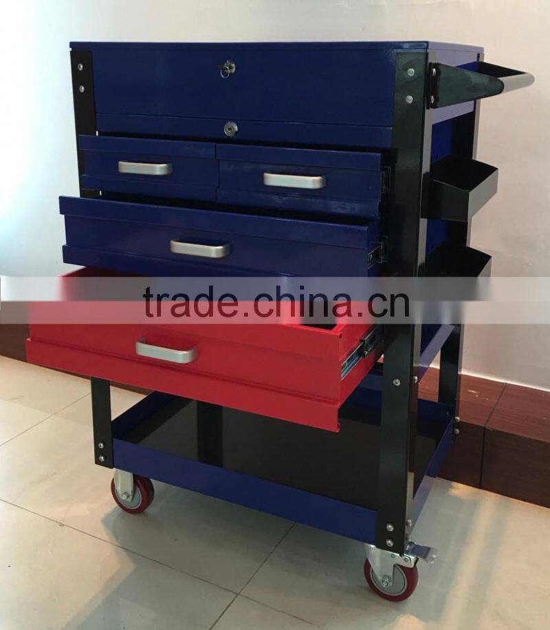 3 Drawer Locking Top tools Service trolly Cart powder coating finish