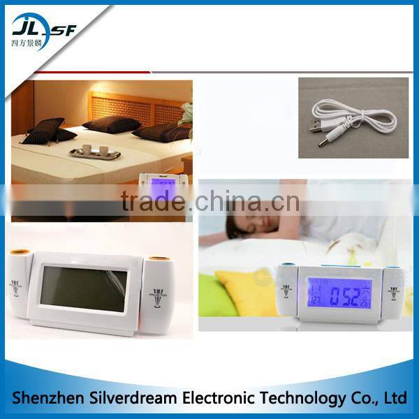 New Design Voice Control LED Clock Desktop Clock