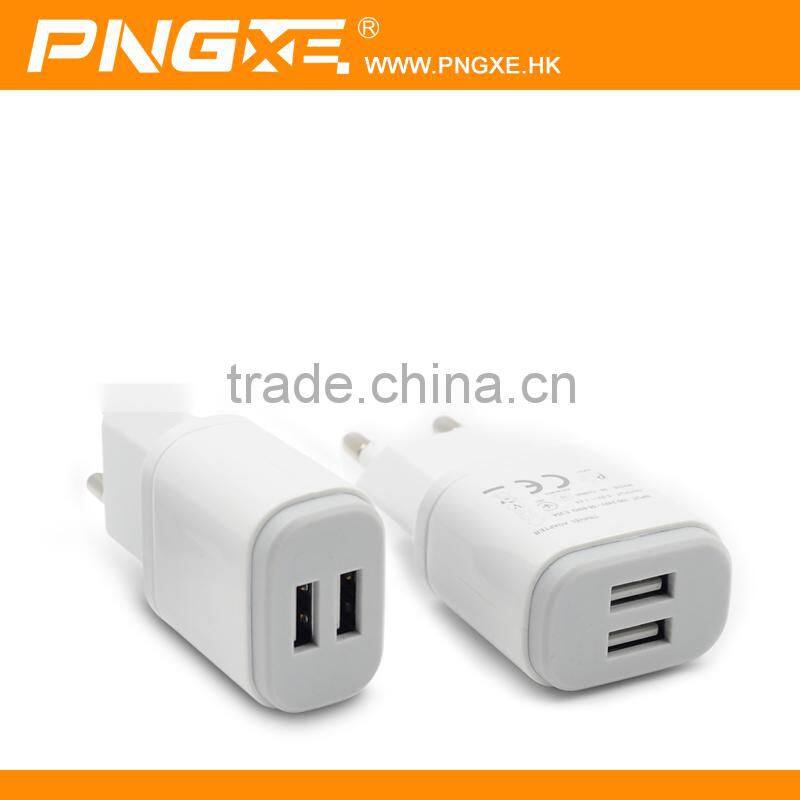 wholesale high quality two usb charger for Samsung Galaxy s5 s6