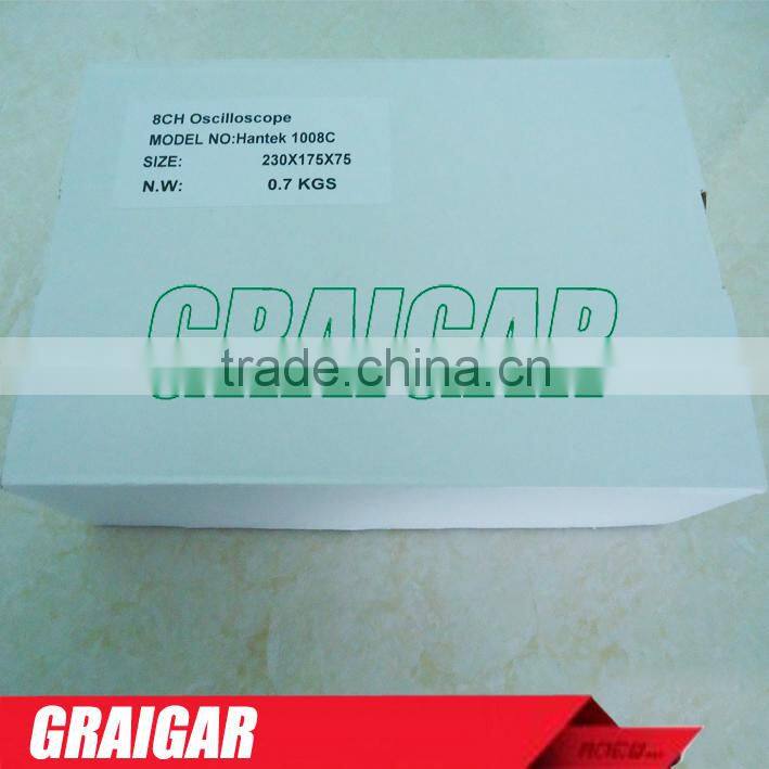 HOT SALE Hantek1008C 8 Channel PC Virtual automobile Oscilloscope/data acquisition card/ 8 channel programmable signal generator