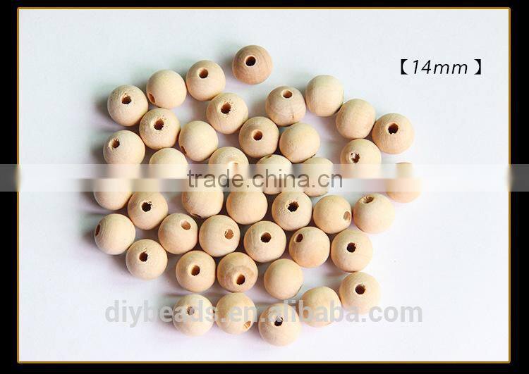 5-6mm origional wood round beads for garment decoration