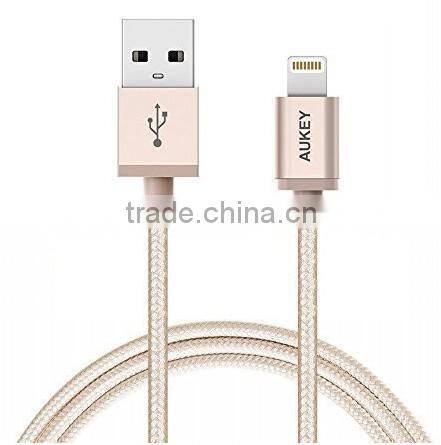 MFI 8 pin data cable for Iphone 6 6s plus 5 5s ipad high quality IOS 8/9 durable fast charge data cync usb line wire