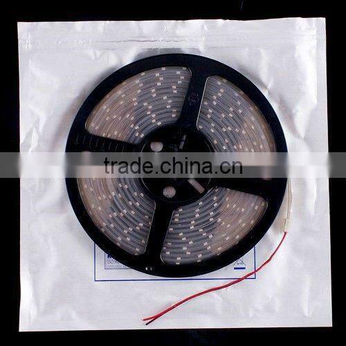 5050 BLUE silicon tube waterproof IP67 30LEDs/m 150LEDs/roll flexible strip with DC12V and yellow FPC