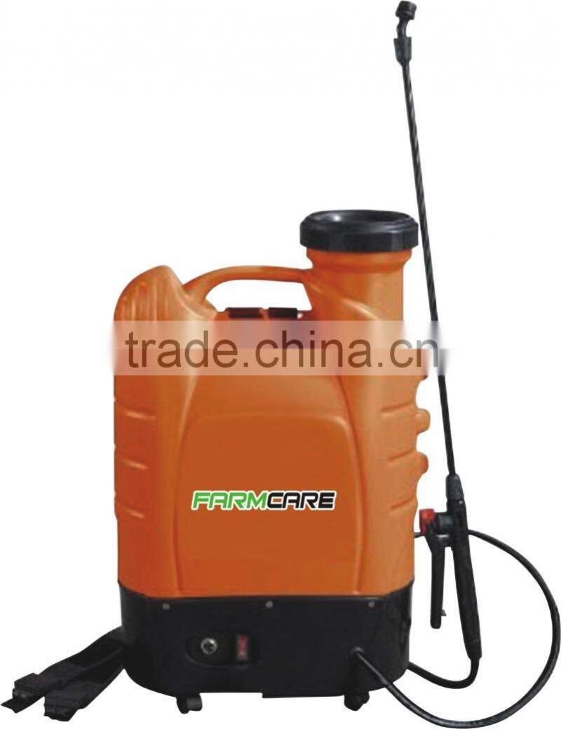 16L agricultural electric battery automatic sprayer