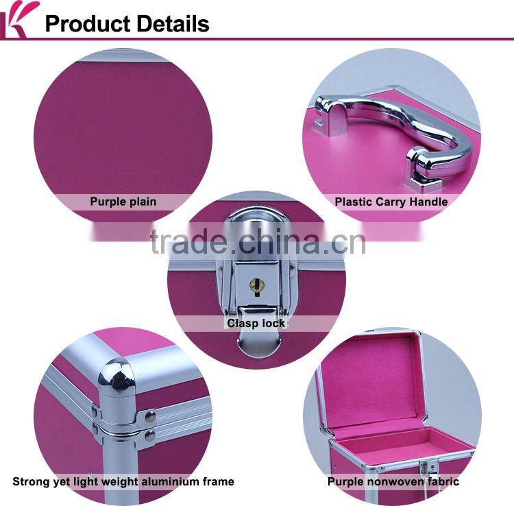 Wholesale Portable Lockable Pink Custom Logo Gift Box Jewelry