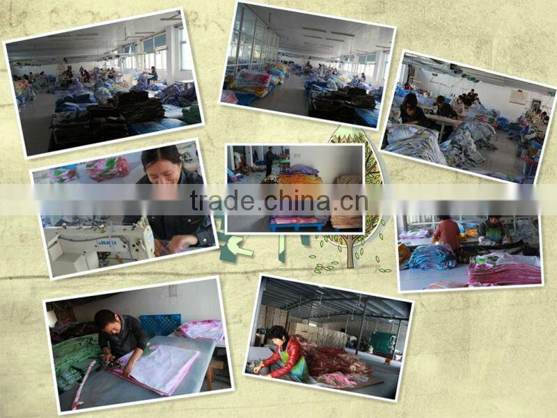 vivid lotus flower pure cotton 3d reactive printed bedding set