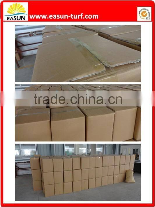 Eco-friendly Interlocking Synthetic Grass Tile for garden