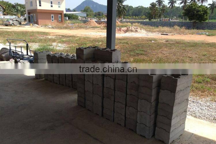 professional design light weight concrete block mould