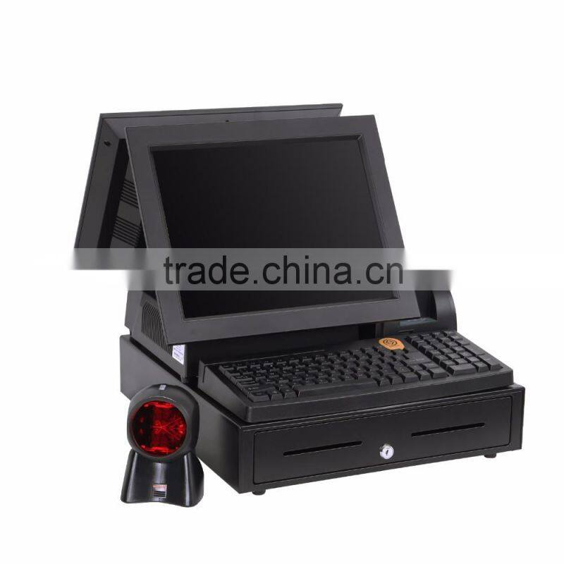Restaurant equiment in China Capacitive touch screen pos system 2 in 1 pos computer