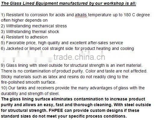 glass lined reactors design