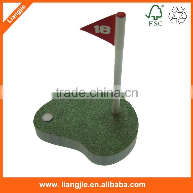Golf shaped memo pads, memo pads in golf shape