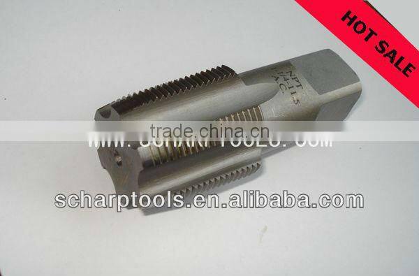 NPT taper pipe Taps High speed steel alloy steel