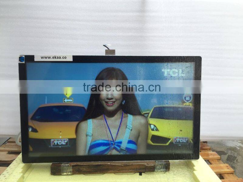 EKAA 2000nits IP65 waterproof standard floor standing 65 inch outdoor lcd display