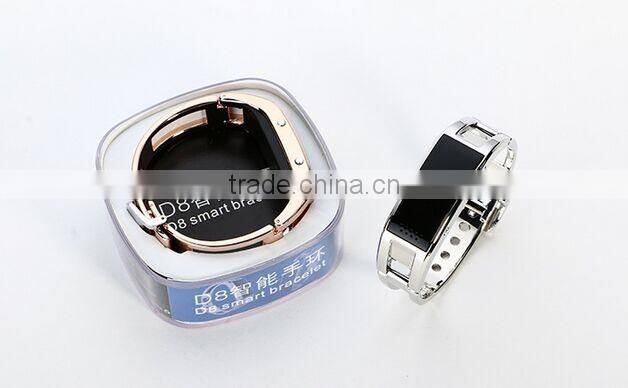 2016 Fashion Ladies Watches Bluetooth Smart Bracelet Watch D8 Wholesale