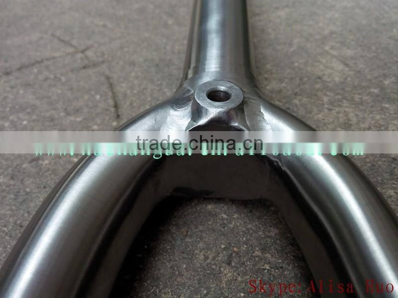 titanium road bicycle fork titanium cruiser bicycle fork titanium cyclocross bicycle fork