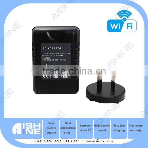 1080P Euro Adapter Camera with Wifi Motion detection Hidden Camera Wifi Control