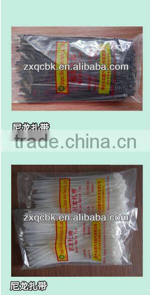 Mark nylon cable ties /PA66 plastic seal/PE plastic cable tie of high performance