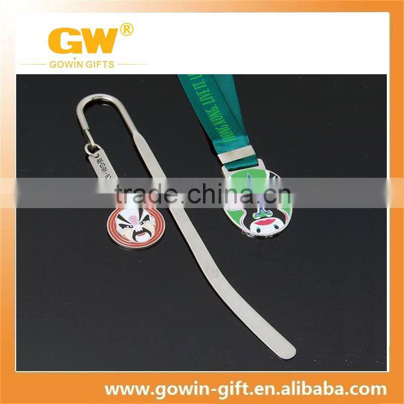 promotional cheap metal bookmark